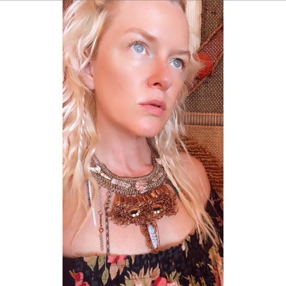 Handmade Large Statement Necklace - Picture 4 of 11